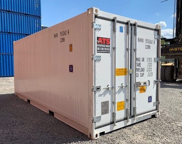 Novo contentores refrigerados de 20 pés