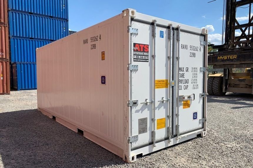 Novo contentores refrigerados de 20 pés
