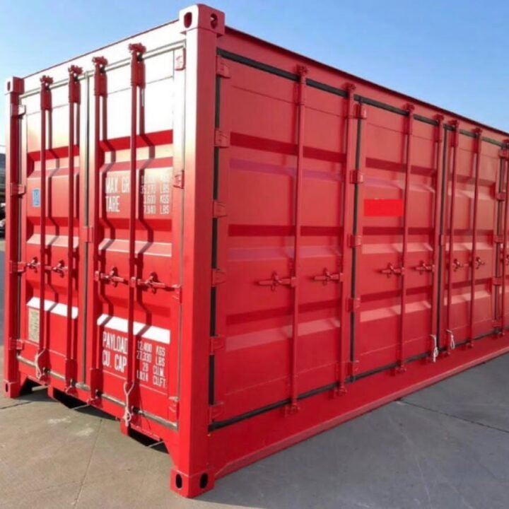 NOVO CONTENTOR DE 20 PÉS COM PORTA LATERAL