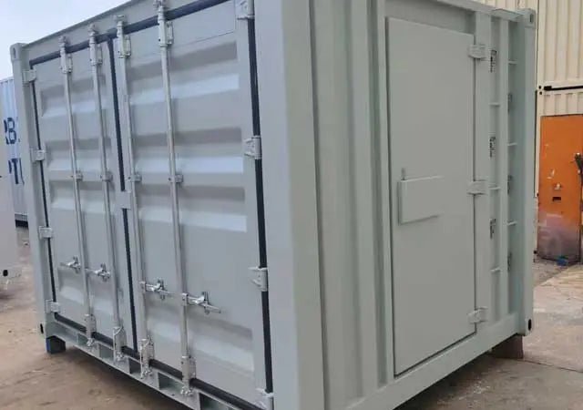 Contentor marítimo de 10 pés com porta dupla – novo - Image 3