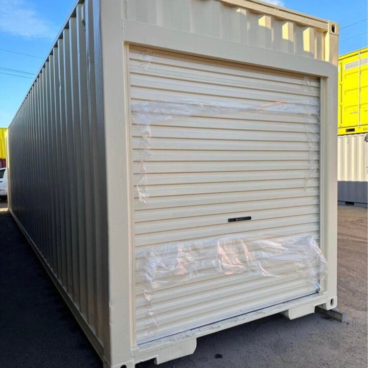 Contentor de 40' x 8' pés com rodas